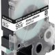 Epson Nastro Bianco per testo Nero 9/9 2