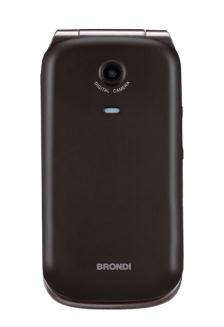 Brondi AMICO FLIP 6,1 cm (2.4") Nero Telefono cellulare basico