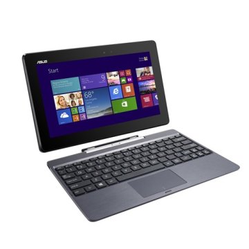 ASUS Transformer Book T100TAF-DK036P Intel Atom® Z3735F Ibrido (2 in 1) 25,6 cm (10.1") Touch screen 2 GB DDR3-SDRAM 32 GB Flash Wi-Fi 4 (802.11n) Windows 8.1 Pro Nero, Grigio