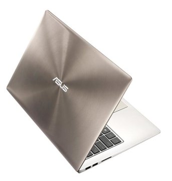 ASUS Zenbook UX303LA-RO453H Intel® Core™ i3 i3-5010U Computer portatile 33,8 cm (13.3") 4 GB DDR3-SDRAM 524 GB HDD+SSD Wi-Fi 4 (802.11n) Windows 8.1 Marrone, Acciaio inox