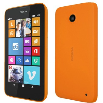 Nokia Lumia 630 11,4 cm (4.5") Doppia SIM Windows Phone 8.1 3G Micro-USB B 0,5 GB 8 GB 1830 mAh Arancione