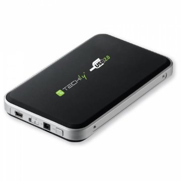 Techly Box HDD OTB Esterno SATA 2.5" USB 2.0 Nero (I-CASE SU-25TY)