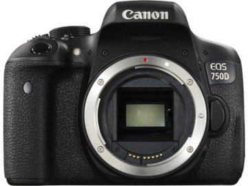 Canon EOS 750D Corpo della fotocamera SLR 24,2 MP CMOS 6000 x 4000 Pixel Nero