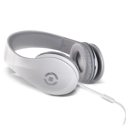 Celly RAPWH cuffia e auricolare Cablato A Padiglione Musica e Chiamate Bianco