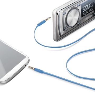 Celly LINEIN35LB cavo audio 3.5mm Blu