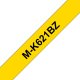 Brother M-K621B nastro per etichettatrice Nero su giallo 3