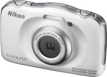 Nikon COOLPIX S33 1/3.1" Fotocamera compatta 13,2 MP CMOS 4160 x 3120 Pixel Bianco