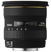 Sigma 10-20mm F4-5.6 EX DC (HSM) SLR Obiettivo ampio Nero