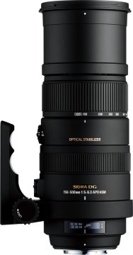 Sigma APO 150-500mm F5-6.3 DG OS HSM Nikon SLR Teleobiettivo Nero