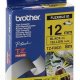 Brother TZ-FX631 nastro per etichettatrice Nero su giallo 2
