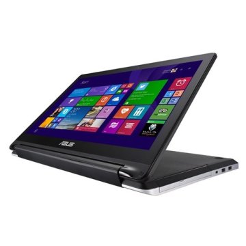 ASUS Transformer Book TP300LJ-DW013H Intel® Core™ i7 i7-5500U Computer portatile 33,8 cm (13.3") Touch screen 4 GB DDR3-SDRAM 500 GB HDD NVIDIA® GeForce® 920M Wi-Fi 4 (802.11n) Windows 8.1 Nero, Argen