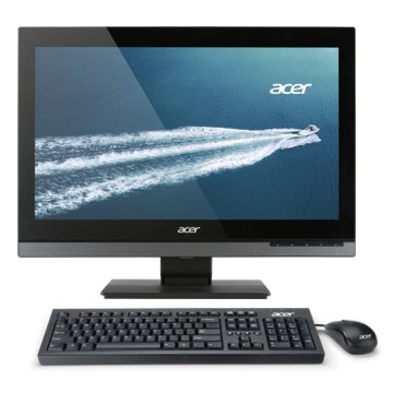 Acer Veriton Z4810G Intel® Core™ i5 i5-4590T 58,4 cm (23") 1920 x 1080 Pixel Touch screen 4 GB DDR3-SDRAM 500 GB HDD PC All-in-one Windows 7 Professional Wi-Fi 4 (802.11n) Nero, Grigio