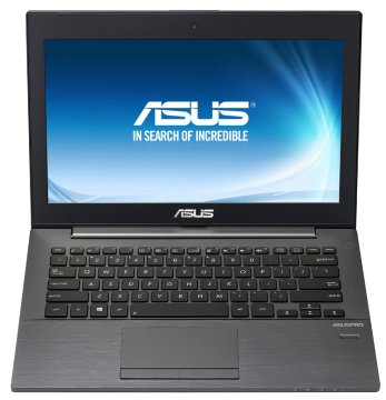 ASUSPRO PU301LA-RO241G Intel® Core™ i7 i7-4510U Computer portatile 33,8 cm (13.3") 8 GB DDR3L-SDRAM 256 GB SSD Wi-Fi 4 (802.11n) Windows 7 Professional Nero