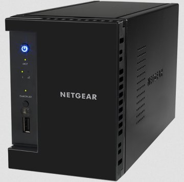 NETGEAR RN202 NAS Tower ARM 2 GB 2 TB Nero