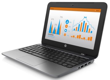 HP Stream 11 Pro Intel® Celeron® N2840 Computer portatile 29,5 cm (11.6") 2 GB DDR3L-SDRAM 32 GB SSD Wi-Fi 4 (802.11n) Windows 8.1 Nero, Grigio