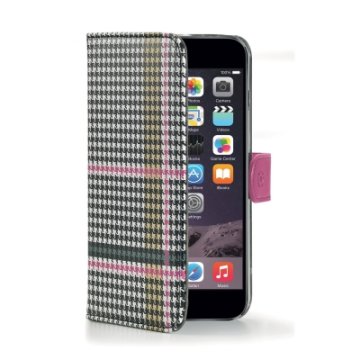 Celly Dandy custodia per cellulare Custodia a borsellino Multicolore, Rosa