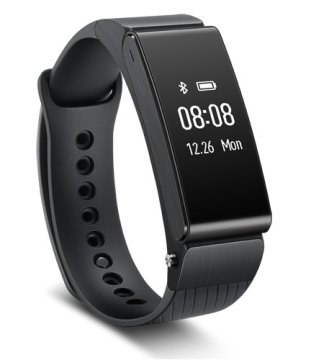 Huawei TalkBand B2 PMOLED Braccialetto per rilevamento di attività 1,85 cm (0.73") IP57 Nero