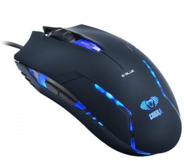E-blue Cobra Junior mouse Gaming USB tipo A Ottico 1600 DPI