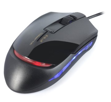 E-blue EMS145BK mouse USB tipo A Ottico 2400 DPI