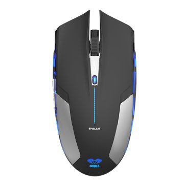 E-blue EMS609BKAA-IF mouse Gaming Ambidestro RF Wireless Ottico 1750 DPI