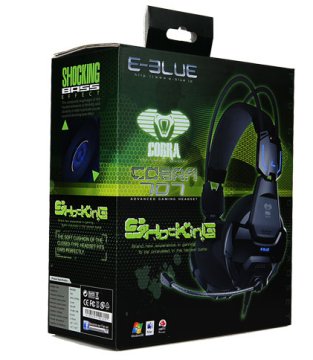 Snakebyte Cobra 707 Auricolare Cablato A Padiglione Gaming Nero