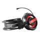 E-blue EHS013RE Auricolare Cablato A Padiglione Gaming Nero, Rosso 3