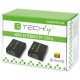 Techly Extender HDMI Full HD 3D su cavo Cat. 5E/6/6A/7 fino 60 metri (IDATA EXT-E70) 3