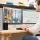 HP Pavilion 27cw LED display 68,6 cm (27