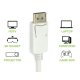 Techly Adattatore DisplayPort 1.2 Maschio / HDMI Femmina 15cm Bianco (IADAP DP-HDMIF2) 5