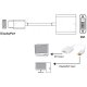 Techly Adattatore DisplayPort 1.2 Maschio / DVI Femmina 15cm Bianco (IADAP DP-DVIF2) 6