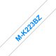 Brother M-K223 9mm Blue on White Tape nastro per etichettatrice 2