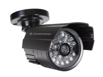 Conceptronic CFCAMOIR videocamera di sicurezza finta Nero Capocorda