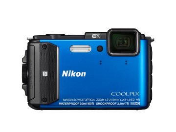 Nikon COOLPIX AW130 1/2.3" Fotocamera compatta 16 MP CMOS 4608 x 3456 Pixel Blu