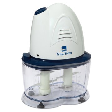 DPE Trita-Trita tritaverdure elettrico 1 L 300 W Blu, Bianco