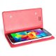 Tucano TASL-R custodia per cellulare Custodia flip a libro Rosso 11