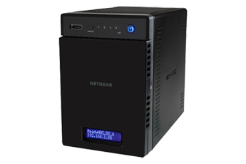 NETGEAR RN204-100NES server NAS e di archiviazione Desktop Annapurna Labs Alpine AL-212 2 GB 0 TB Nero