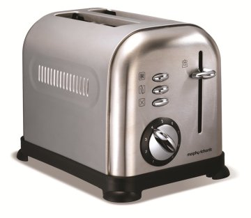 Morphy Richards Accents Brushed 2 fetta/e 950 W Acciaio inox