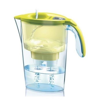 Laica Streamline Caraffa filtrante 2,3 L Trasparente, Giallo