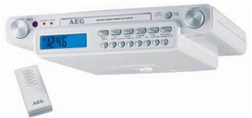 AEG KRC 4323 CD Digitale AM Bianco