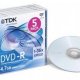 TDK DVD+R47SCED5 4,7 GB DVD+R 5 pz 2