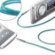 Celly LINEIN35TEXLB cavo audio 3.5mm Blu 2