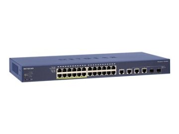 NETGEAR FS728TLP-100EUS switch di rete Gestito L2 Fast Ethernet (10/100) Supporto Power over Ethernet (PoE) Nero