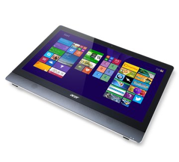 Acer Aspire U5-620 Intel® Core™ i5 i5-4210M 58,4 cm (23") 1920 x 1080 Pixel Touch screen PC All-in-one 8 GB DDR3-SDRAM 1 TB HDD NVIDIA® GeForce® GTX 850M Windows 8.1 Pro Nero, Argento