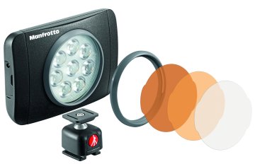 Manfrotto MLUMIEMU-BK flash per fotocamera Flash compatto Nero