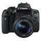Canon EOS 750D + EF-S 18-55mm Kit fotocamere SLR 24,2 MP CMOS 6000 x 4000 Pixel Nero 2