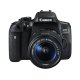Canon EOS 750D + EF-S 18-55mm Kit fotocamere SLR 24,2 MP CMOS 6000 x 4000 Pixel Nero 3
