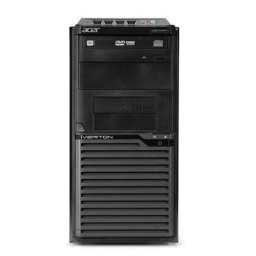 Acer Veriton M M2632 Intel® Pentium® G G3250 4 GB DDR3-SDRAM 500 GB HDD Windows 7 Professional Tower PC Nero