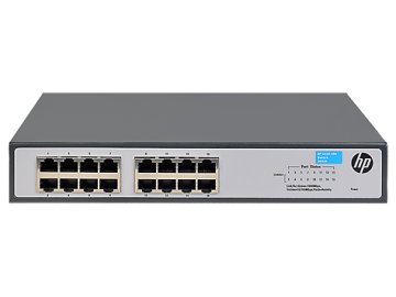 HPE OfficeConnect 1420 16G Non gestito L2 Gigabit Ethernet (10/100/1000) 1U Grigio
