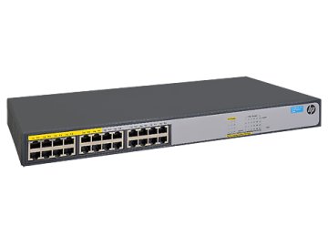 HPE 1420-24G-PoE+ (124W) Non gestito L2 Gigabit Ethernet (10/100/1000) Supporto Power over Ethernet (PoE) 1U Grigio