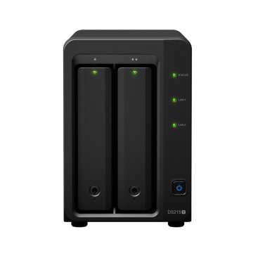 Synology DiskStation DS215+ server NAS e di archiviazione Desktop Annapurna Labs Alpine AL-212 1 GB DDR3 0 TB DiskStation Manager Nero